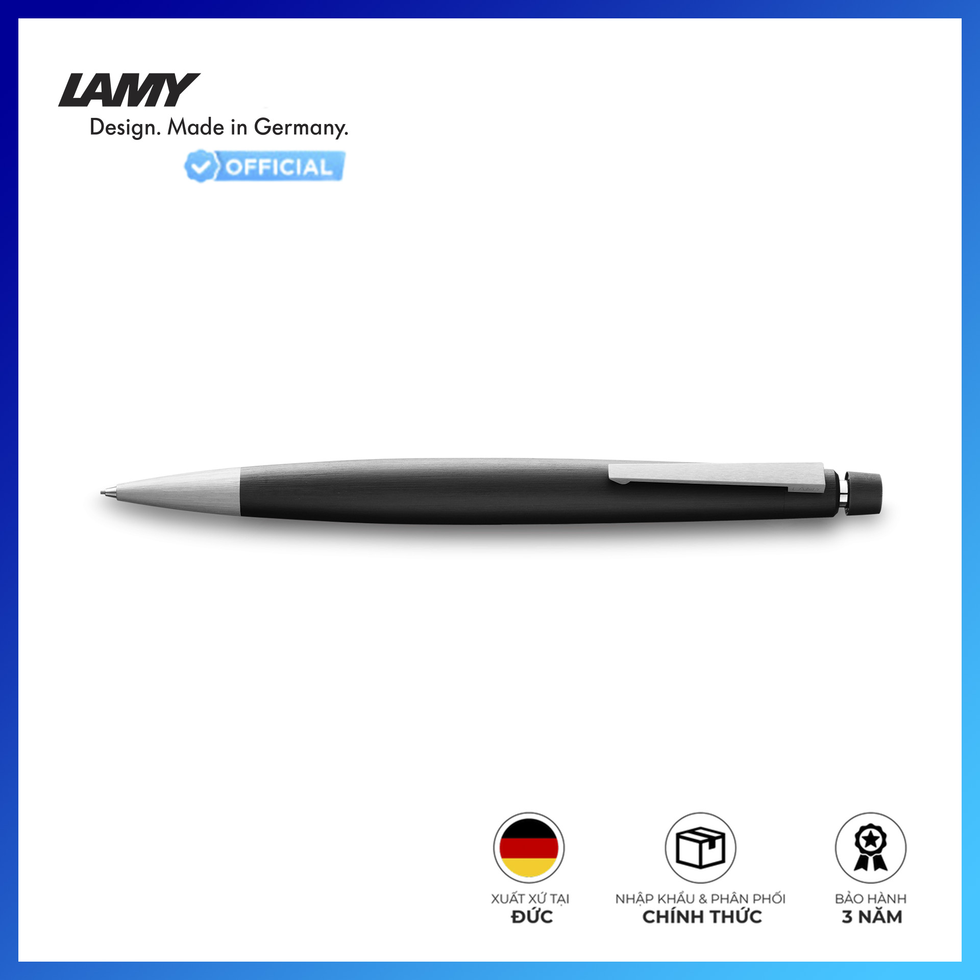 Bút Chì Lamy 2000 Mechanical Pencil Ngòi 102 - 0.7 mm - 4000688