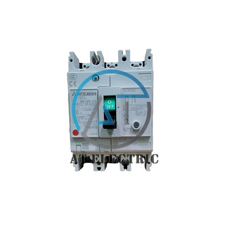 Cầu Dao / MCCB Mitsubishi NV125-CV 3P 80A
