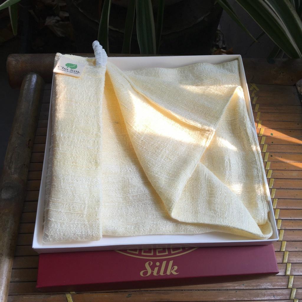 KHĂN Ủ TÓC TƠ TẰM THÔNG MINH- CHU SILK