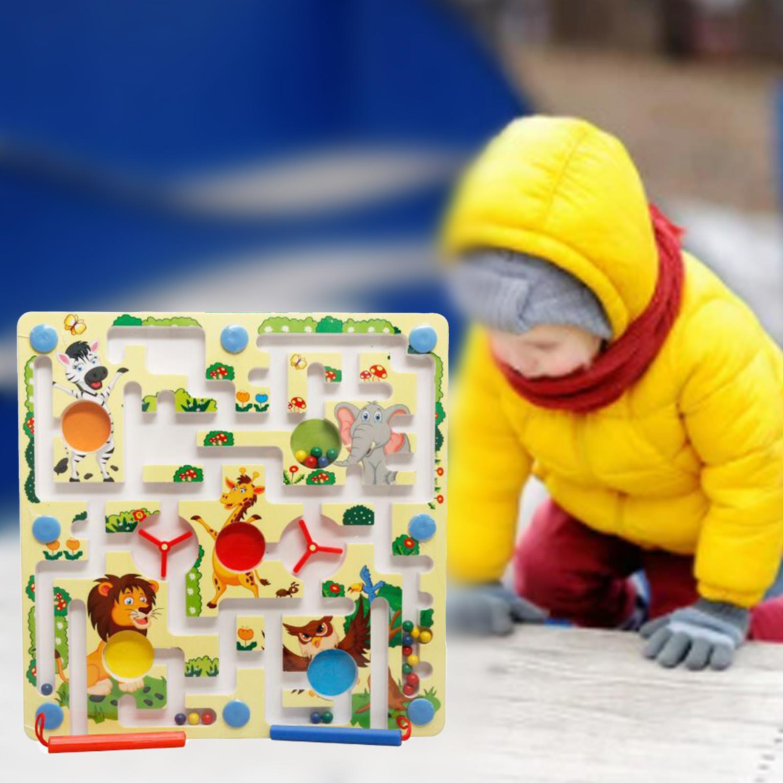 Maze Board Maze Track Ludo Game Toy for Family Educational