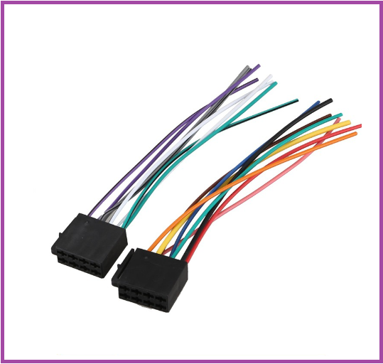 Bộ dây nguồn và điều khiển remote cho màn MP5, MÀN 9inch 2DIN ô tô, xe hơi