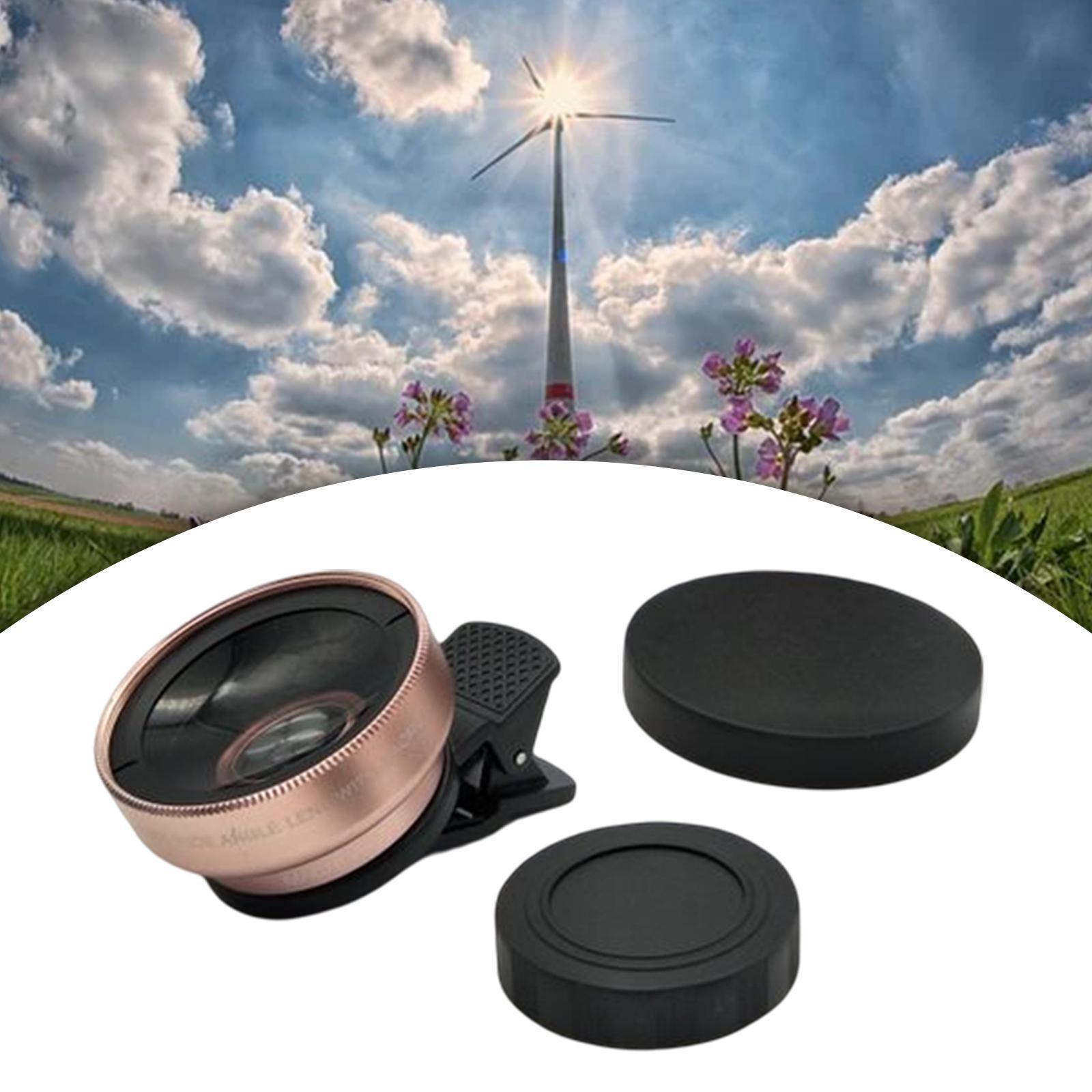 Phone Lens Kit Super Wide Angle Lens Professional Portable Lens Kit for Tablet Smartphones