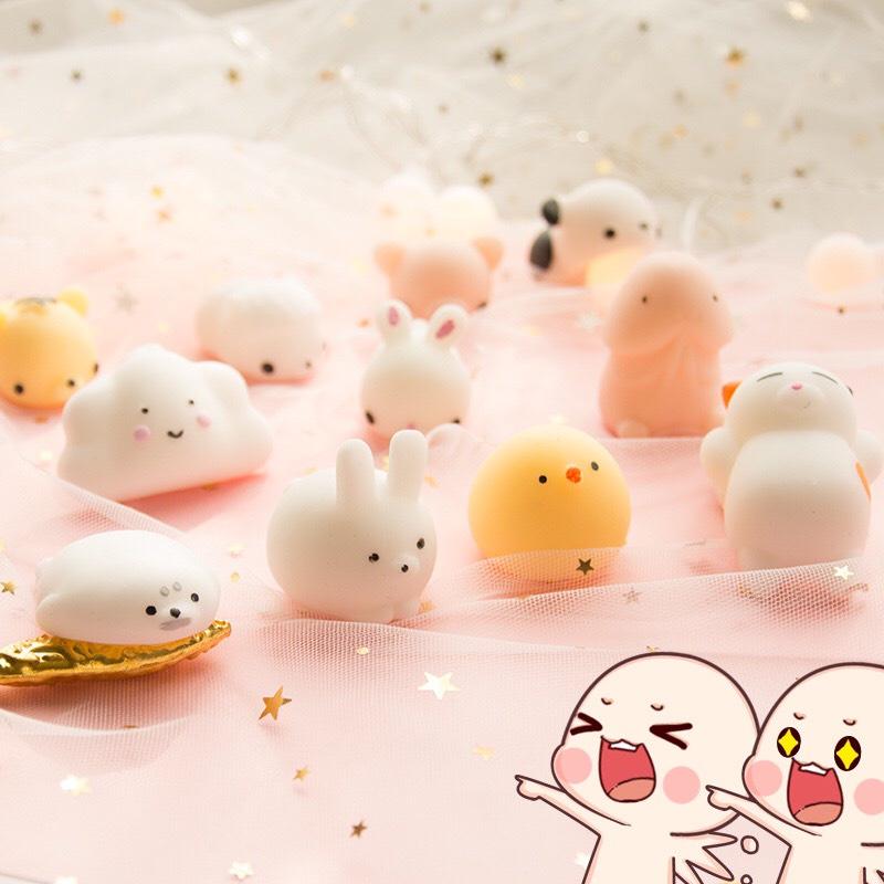 Đồ Chơi Giải Tỏa Stress - Đồ Chơi Thú Mochi Squishy Giải Tỏa Stress, Giảm Căng Thẳng