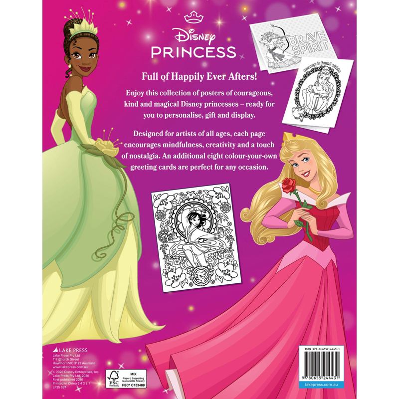 Sách Disney Gallery Wall Art - Princess