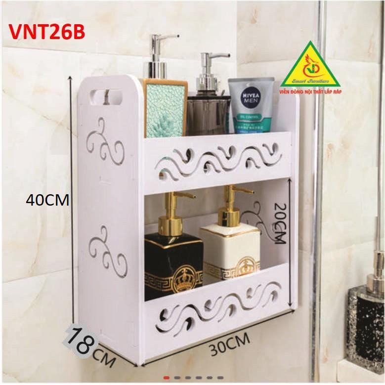 TỦ NHÀ TẮM CHỐNG THẤM NƯỚC VNT26B - NỘI THẤT LẮP RÁP