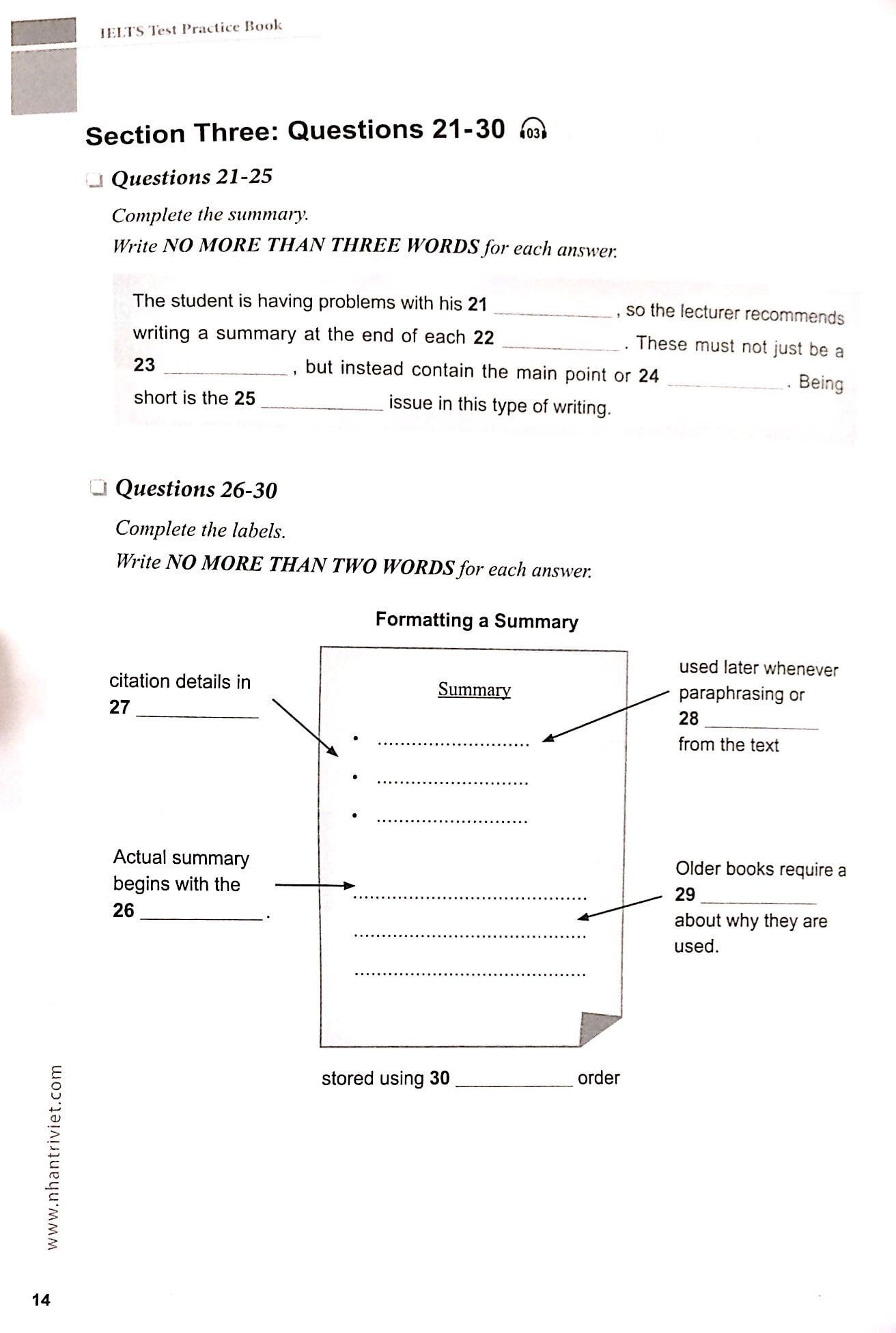 IELTS Test Practice Book (Kèm CD)