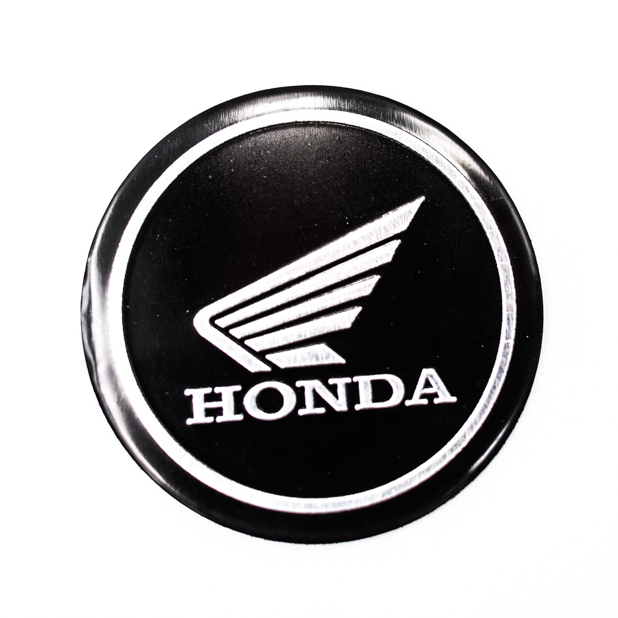 Sticker hình dán metal kim loại tròn 5.5cm - Honda