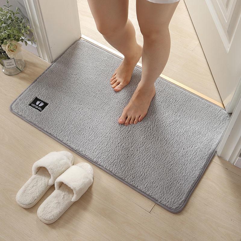 THẢM LÔNG Lau Chân Chùi Chân Nhà Tắm Chống Trơn Trượt Hàng Cao Cấp Lông Dày Dặn ADU79