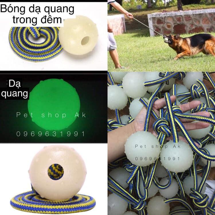 Bóng dạ quang nhỏ đồ chơi ,huấn luyện chó nghiệp vụ ,các dòng chó malinois ,gsd ,doberman,v....