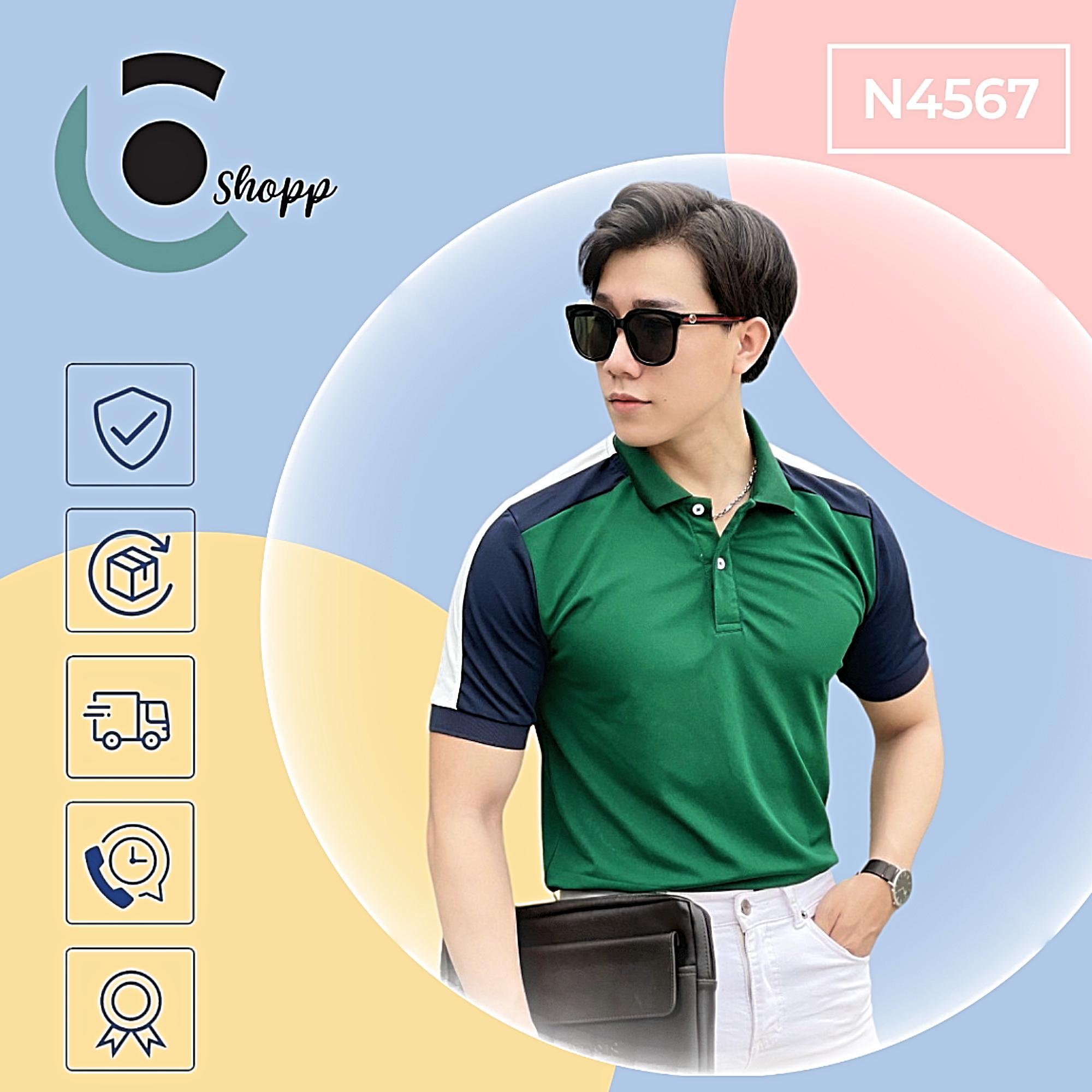 Áo thun nam polo có cổ sang xịn mịn cao cấp