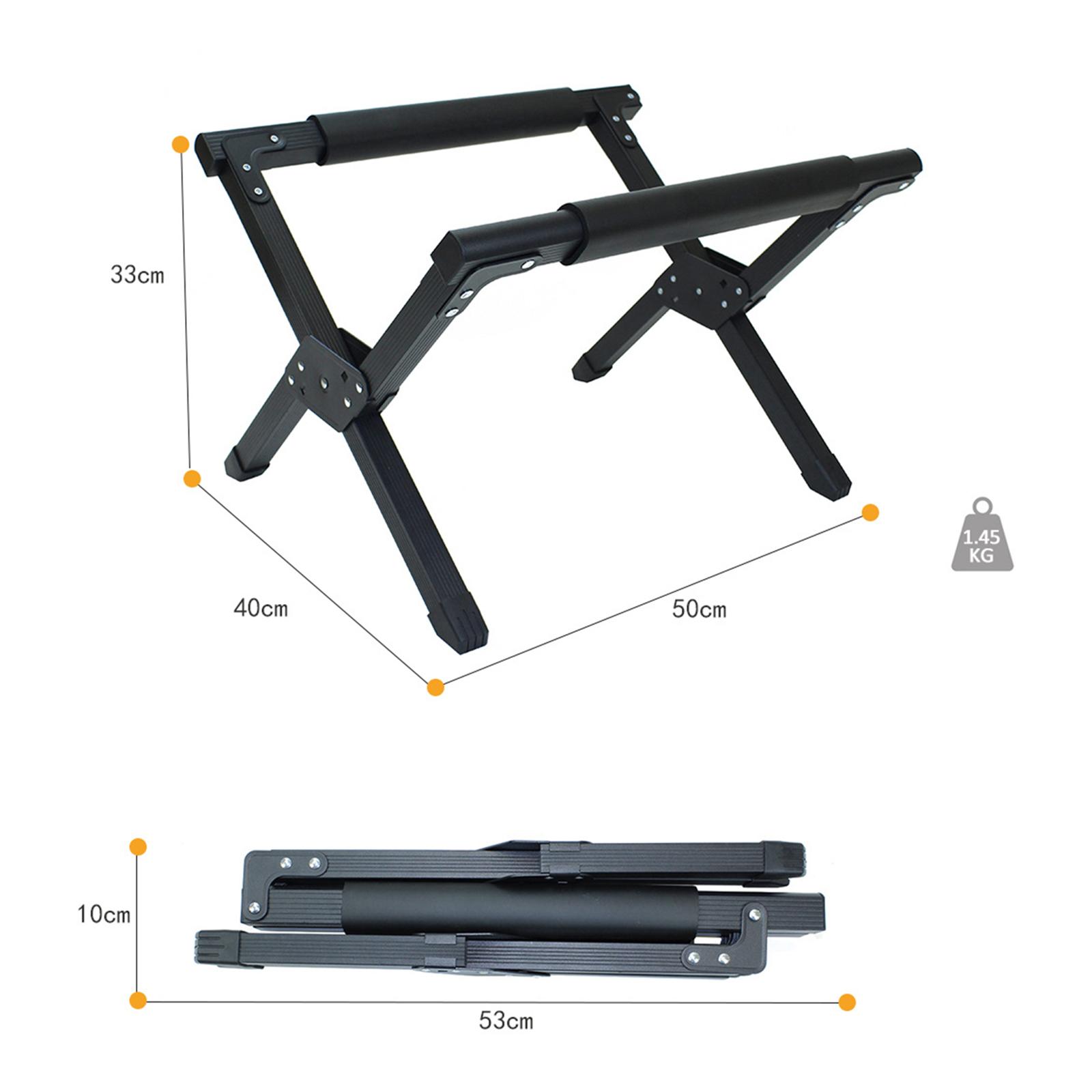 Outdoor Cooler Box Stand Camping Ice Box Alloy Sturdy Bucket Holder Bracket