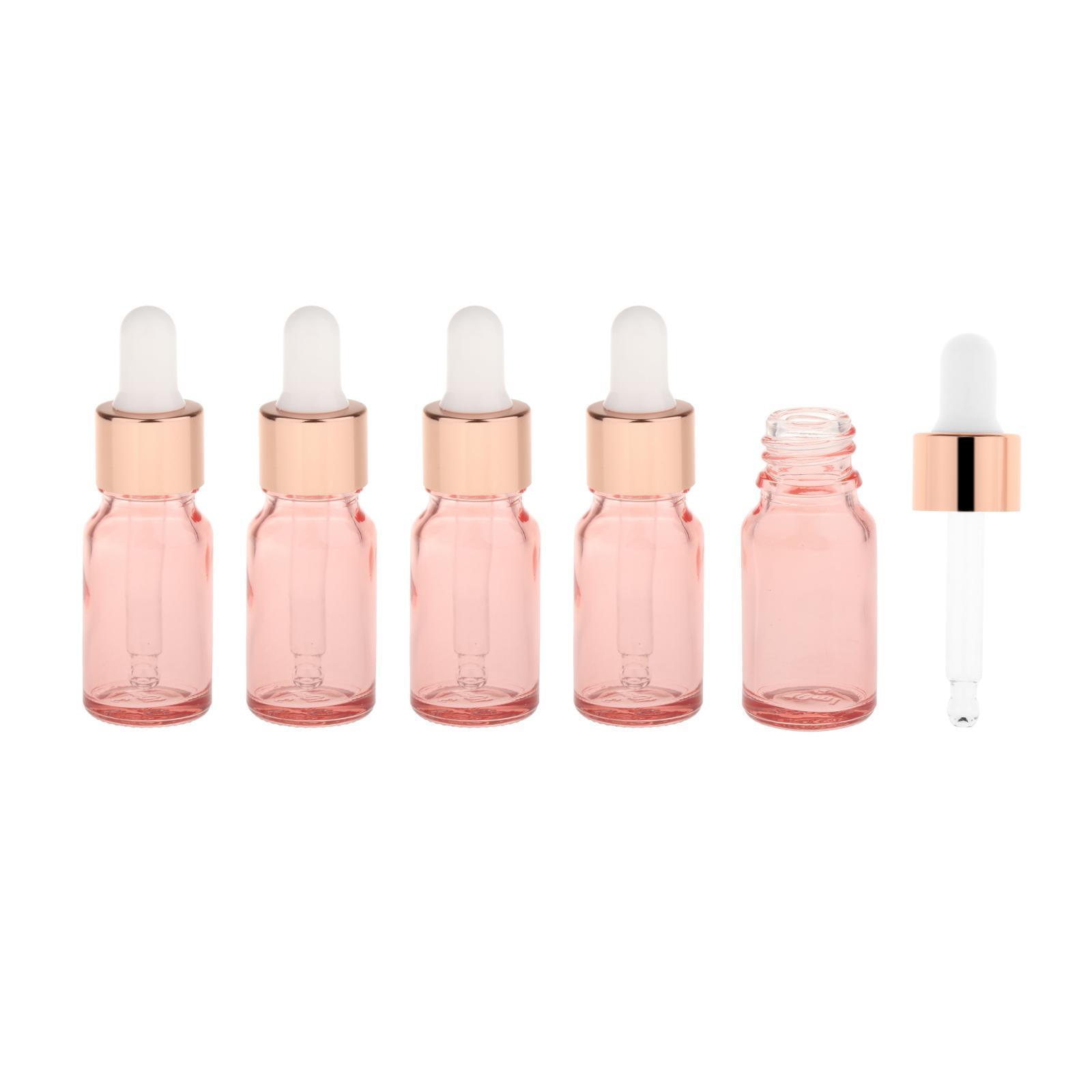 Multifunction Glass Eye Dropper Bottle for Oil Massage Perfumes  5ml