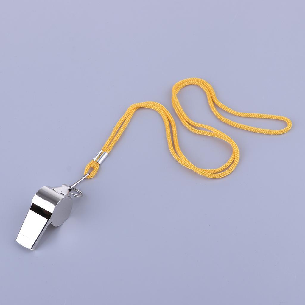 Yellow ABS Whistles Emergency Referee Whistle for Sports Coaches Training