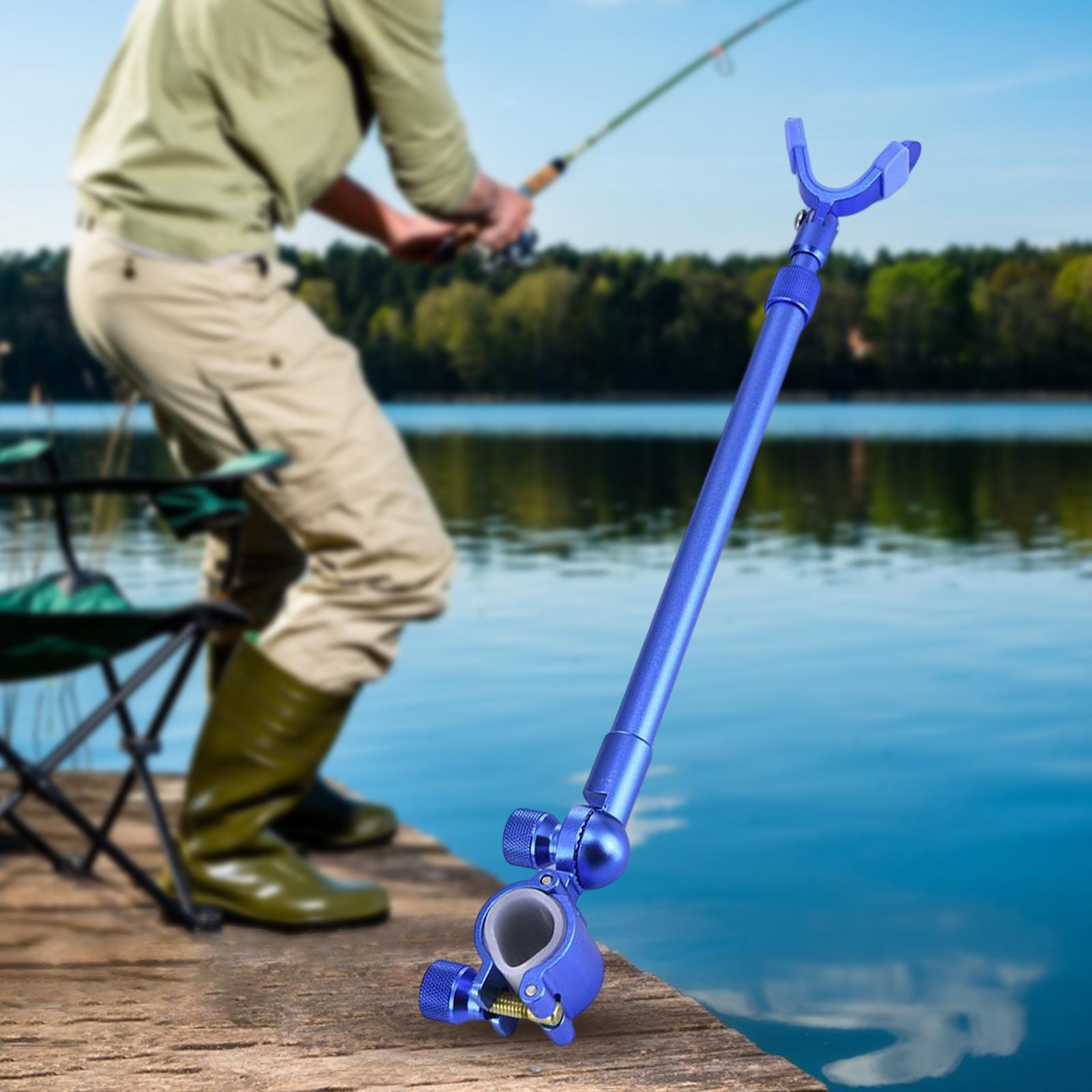 Fishing Rod Bracket Holder Pole Bracket Rack Extending Rod Rest Adjustable