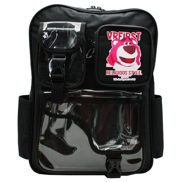 Ba Lô Teen Fido 232317 - Mẫu 4 - Gấu Dâu Lotso Religioos Style