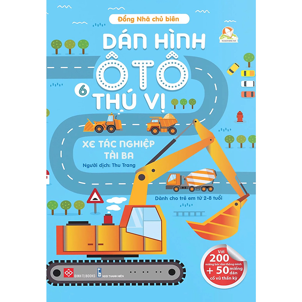 Combo Dán Hình Ô Tô Thú Vị (6 Cuốn)