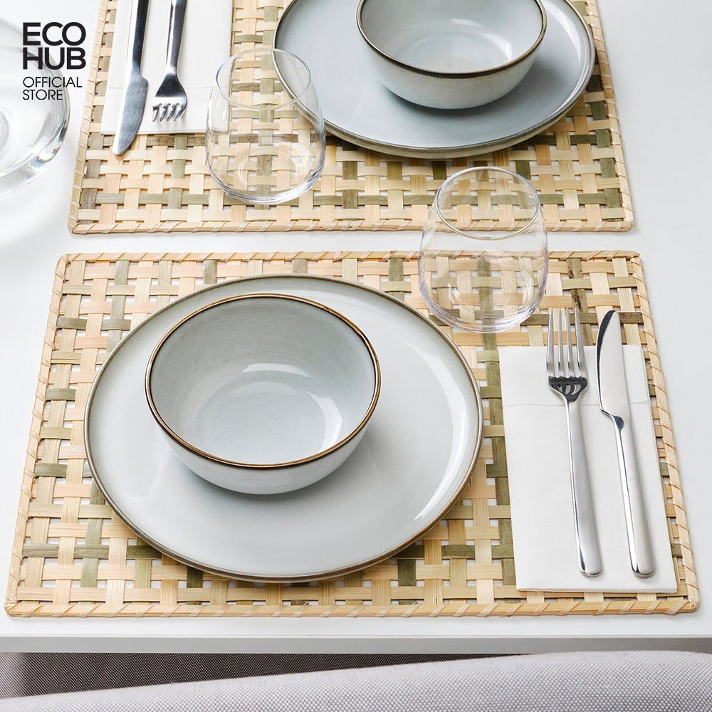 Miếng lót bàn ăn bằng tre (Bamboo dining table pads)