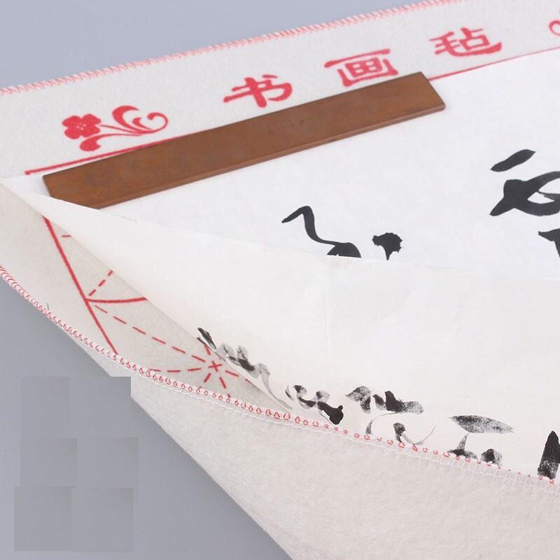 Thảm kê giấy xuyến viết thư pháp - Thảm lót vải kẻ ô tập viết chữ Hán