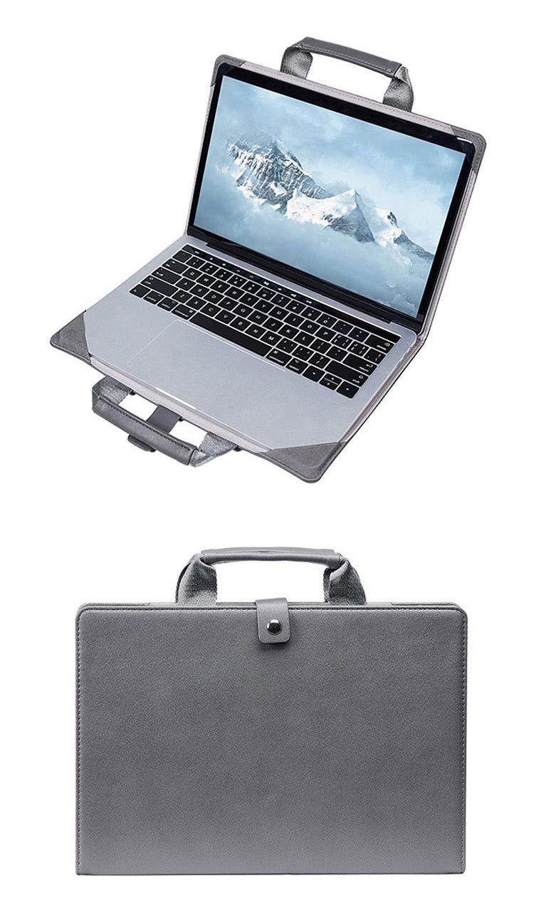 Cặp quai xách da đựng laptop ốp tiện lợi Leather Bussines Cover - chống nước tốt