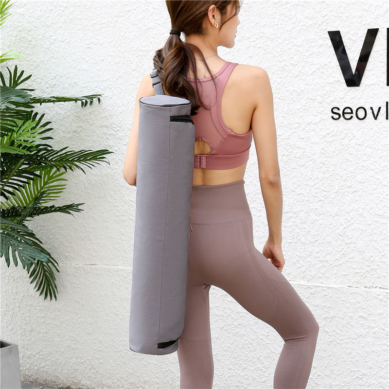 Túi Đựng Thảm Yoga PU Cao Cấp, Chất Liệu Vải Dù Siêu Bền, Chống Nước, Khóa Kéo Hai Chiều, Dây Đeo Vai Tiện Lợi