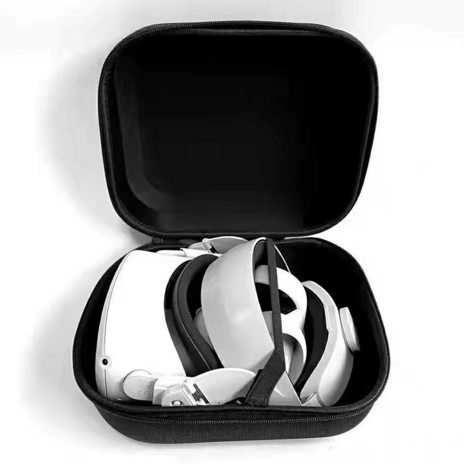 Carrying Case W/ Handle /Hard EVA /Shockproof/ with Double Zipper/ Portable Storage Bag /Organizer/ Protective Bag /for Neo3 VR Glasses Travel