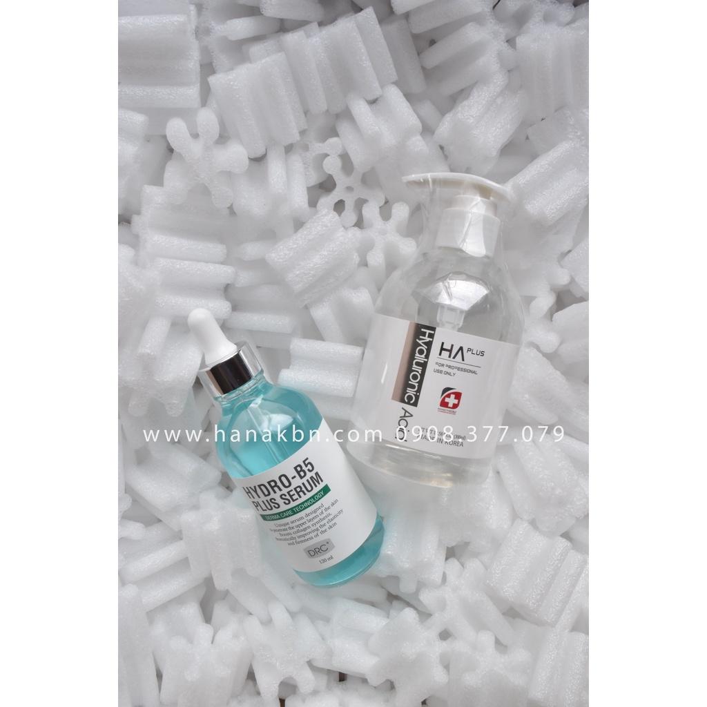 Bộ Đôi Căng Bóng, Tái Tạo Da, Trắng Sáng da, Ngừa mụn - Serum HA Plus 300ml + Hydro B5 Plus 120ml
