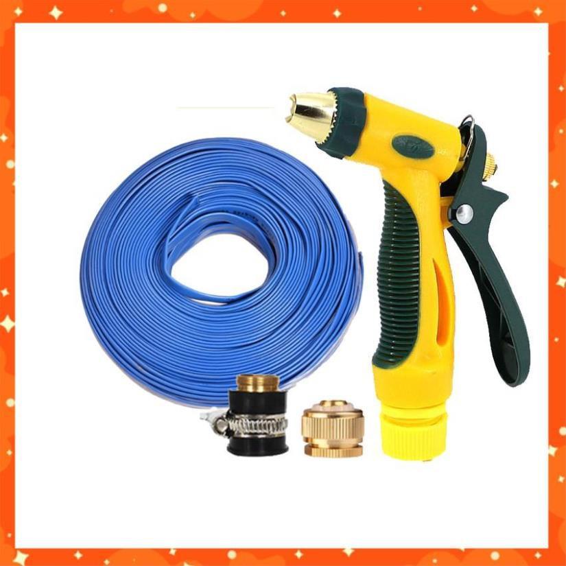 Bộ dây vòi xịt nước rửa xe, tưới cây tăng áp 3 lần,loại 20M 206317