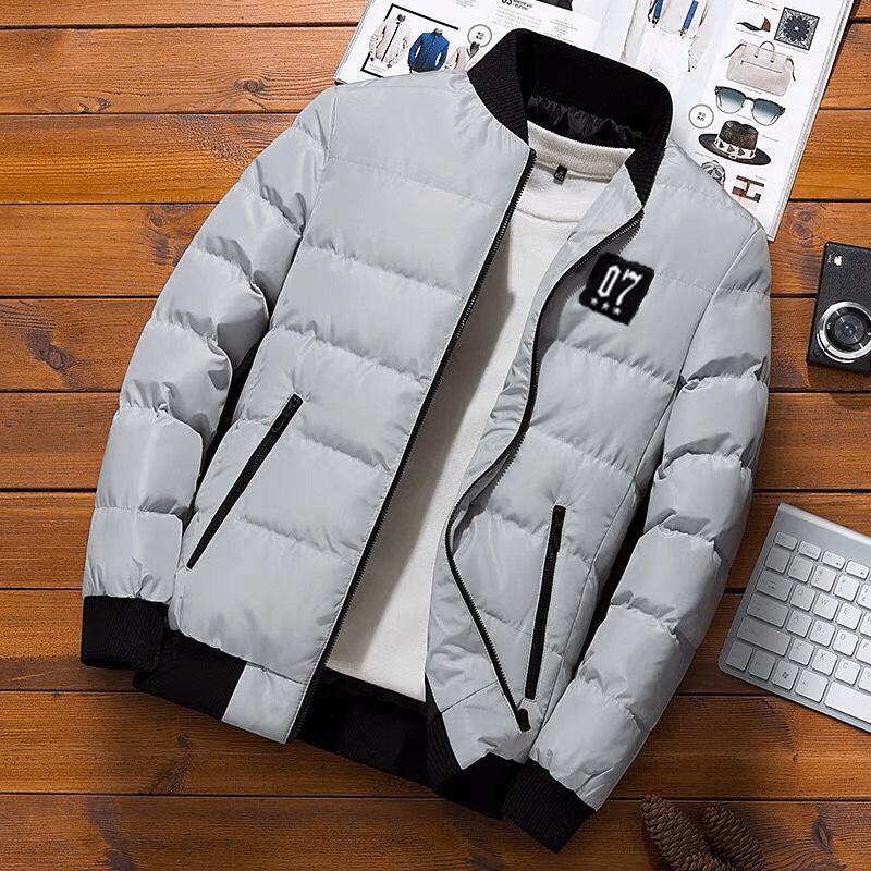 Áo phao nam bomber 07 chằn bông 3 lớp dày ấm áp mùa đông thời trang hàn quốc , giữ ấm cơ thể THỜI TRANG NAM 1986