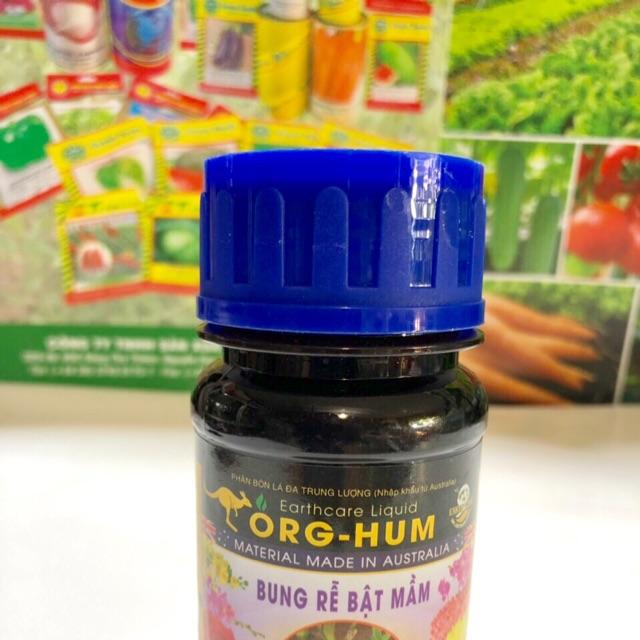 PHÂN BÓN ORG-HUM BỔ SUNG HUMIC ACID VÀ FULVIC ACID (chai 100ml)