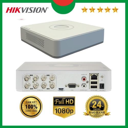 Đầu ghi Hikvision DS-7108HQHI-K1, Đầu ghi hình camera 8 cổng, Đầu ghi hình DVR cho Camera Analogue. Hàng chính hãng