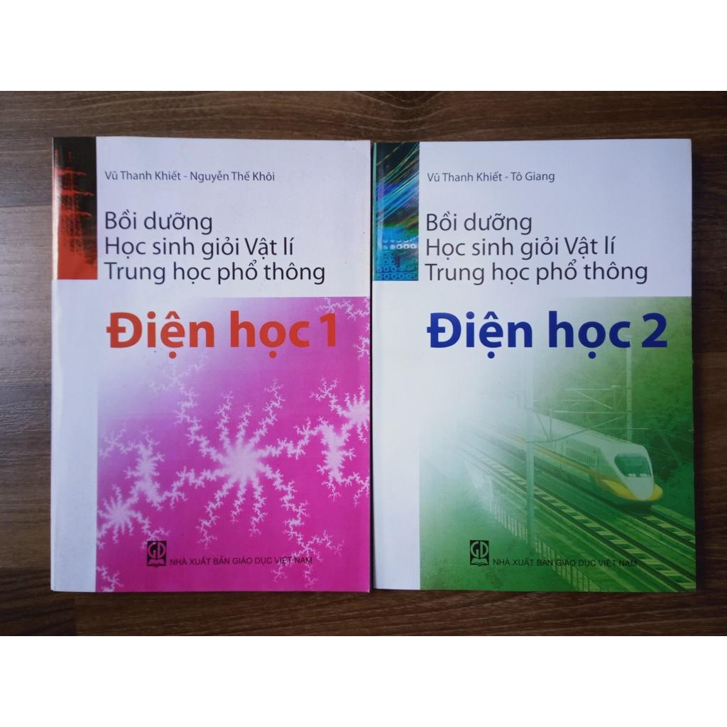 Sách - Combo Bồi dưỡng học sinh giỏi Vật lí Trung học phổ thông Điện học 1 + 2