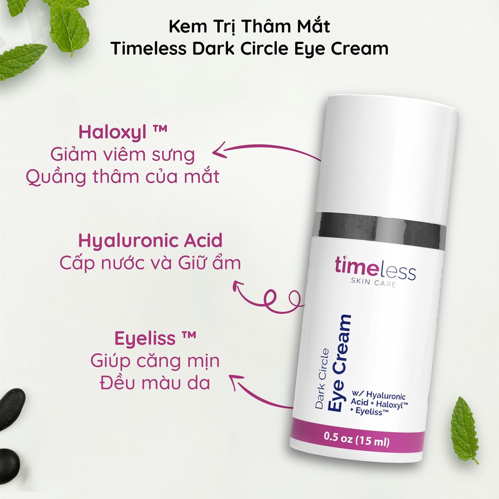 Kem Dưỡng Mắt TIMELESS - DARK CIRCLE EYE CREAM (15ml)