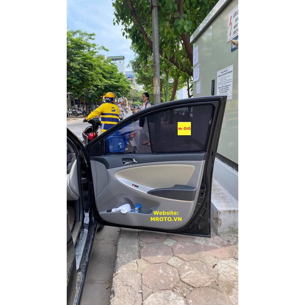 RÈM CHE NẮNG NAM CHÂM CHO XE HYUNDAI ACCENT HATBACK 2012
