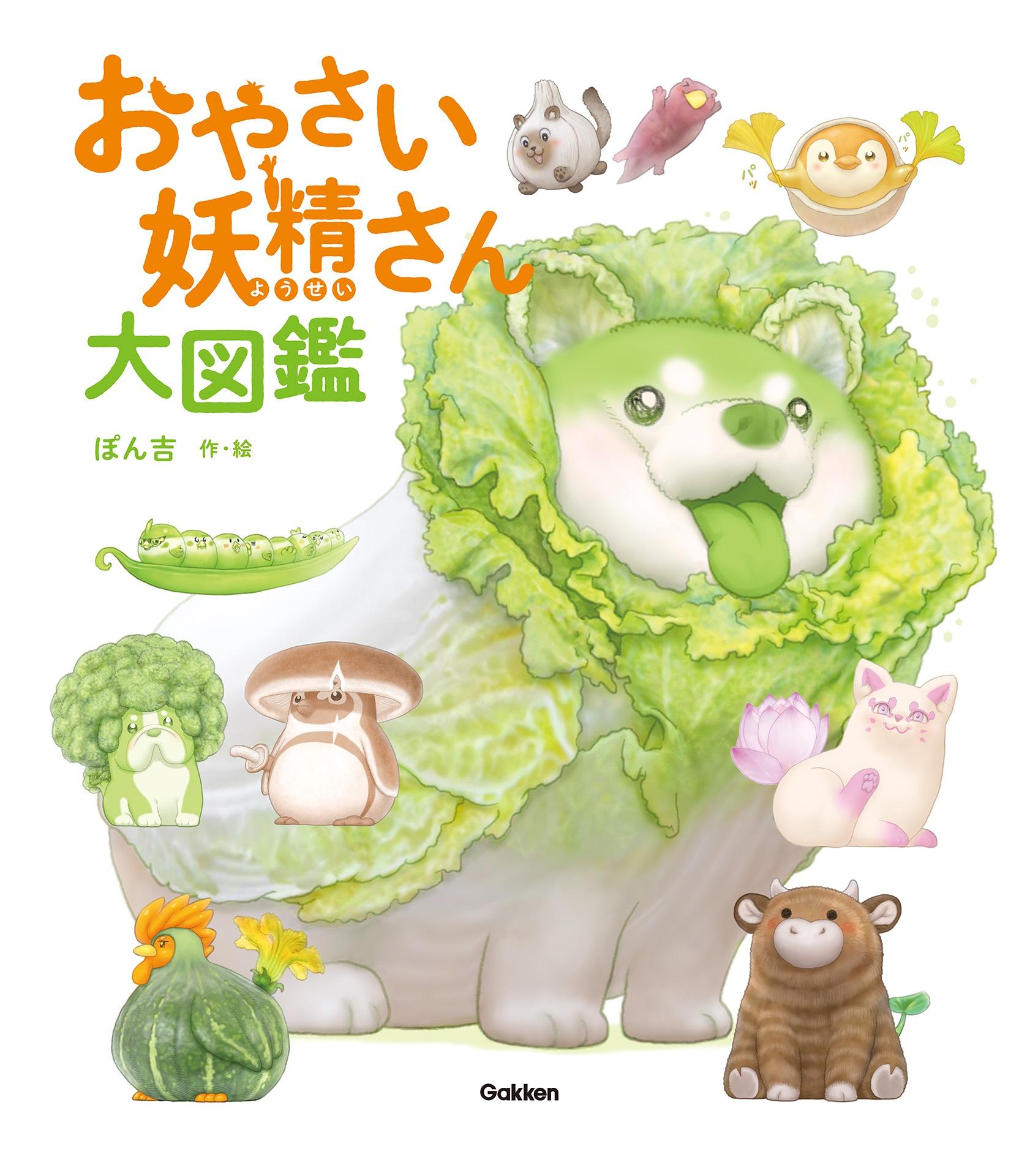 Sách ngoại văn: おやさい妖精さん 大図鑑 - O Yasai Yousei San Ouzu Akira
