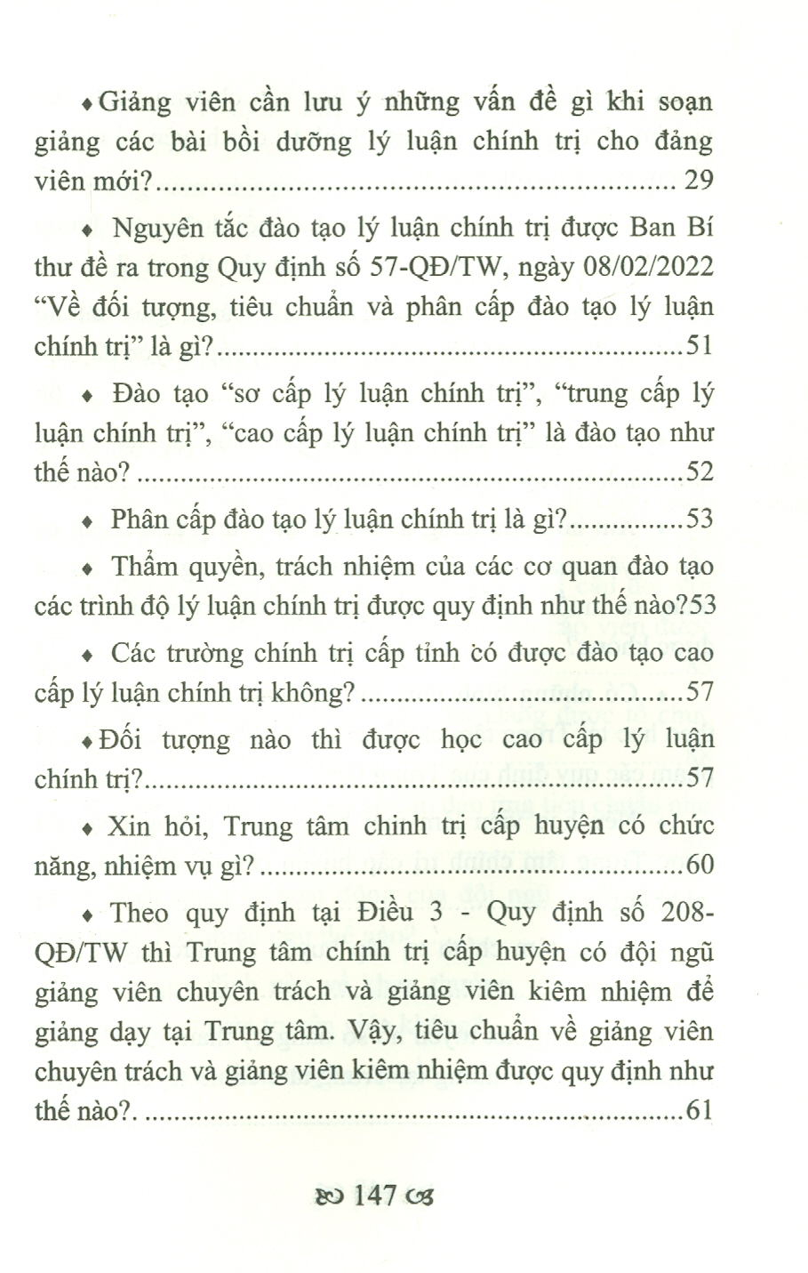 Bồi Dưỡng Nghiệp Vụ Cho Cán Bộ Làm Công Tác Tư Tưởng Của Đảng (Hỏi - Đáp)