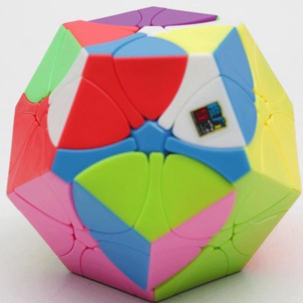 Rubik Biến Thể 12 mặt 5 cánh hoa Moyu Qiyi MeiLong Rediminx Cube Stickerless MFJS Rubik Biến Thể Megaminx