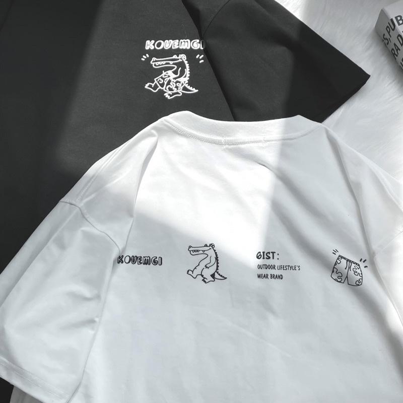 Áo thun form rộng tay lỡ nam nữ unisex