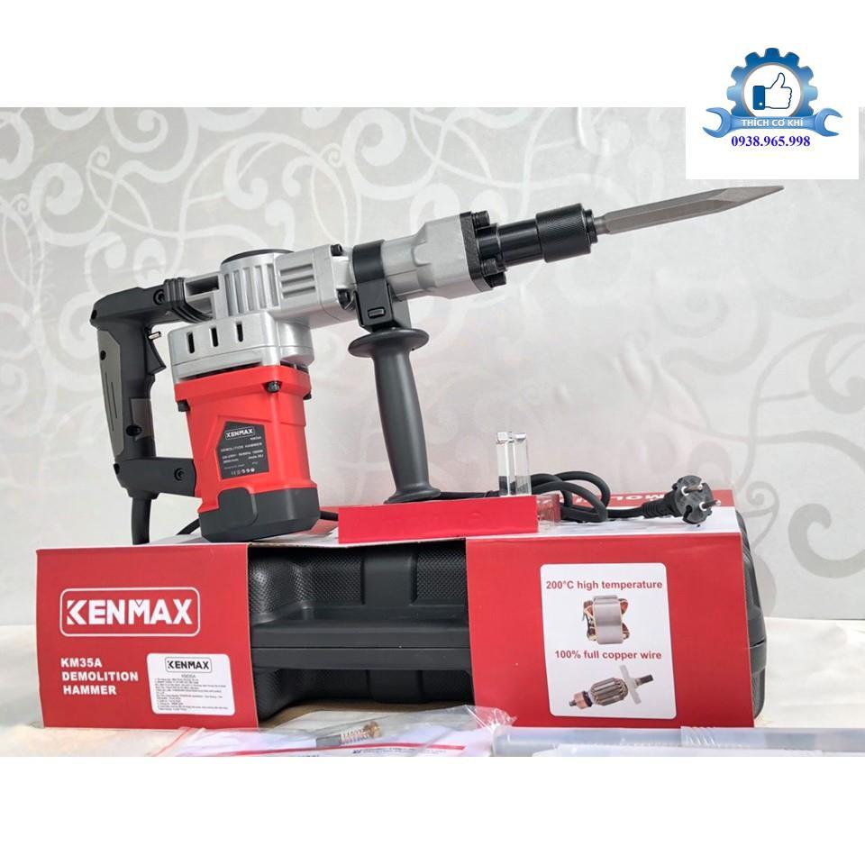 MÁY ĐỤC KENMAX 17LY KM035 CHUYÊN ĐỤC PHÁ BÊ TÔNG