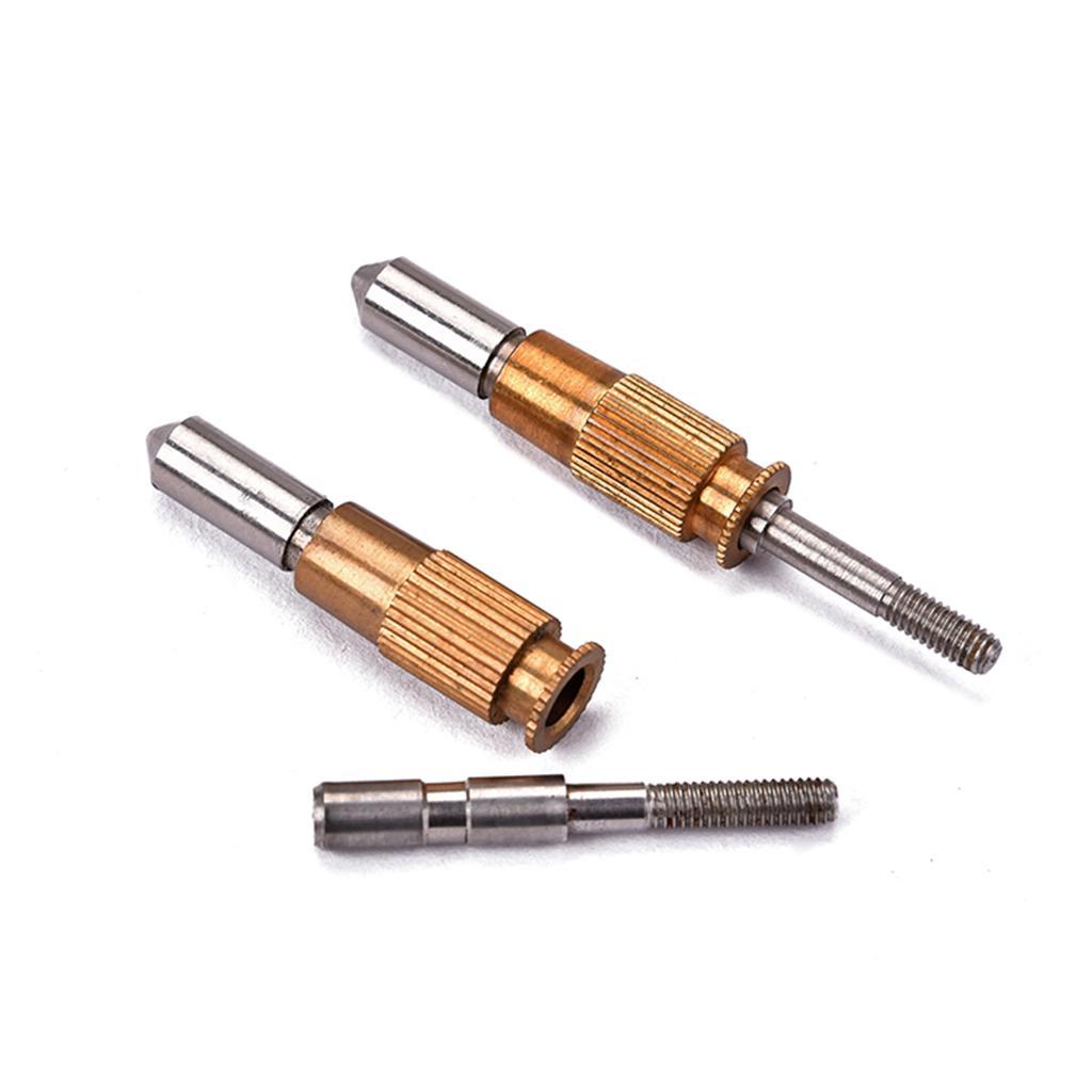 2 Pieces RCA Plug Audio Cable Adapter Connector for Gramophone Vinyl LP Record Player