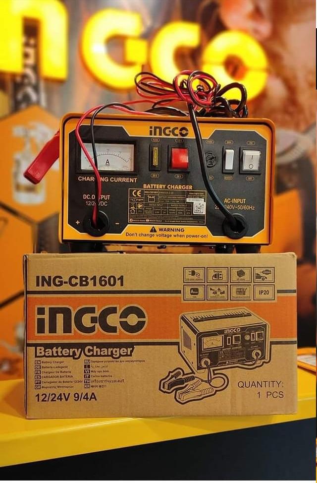 MÁY SẠC BÌNH ĐIỆN ẮC QUI INGCO ING-CB1601- HÀNG CHÍNH HÃNG