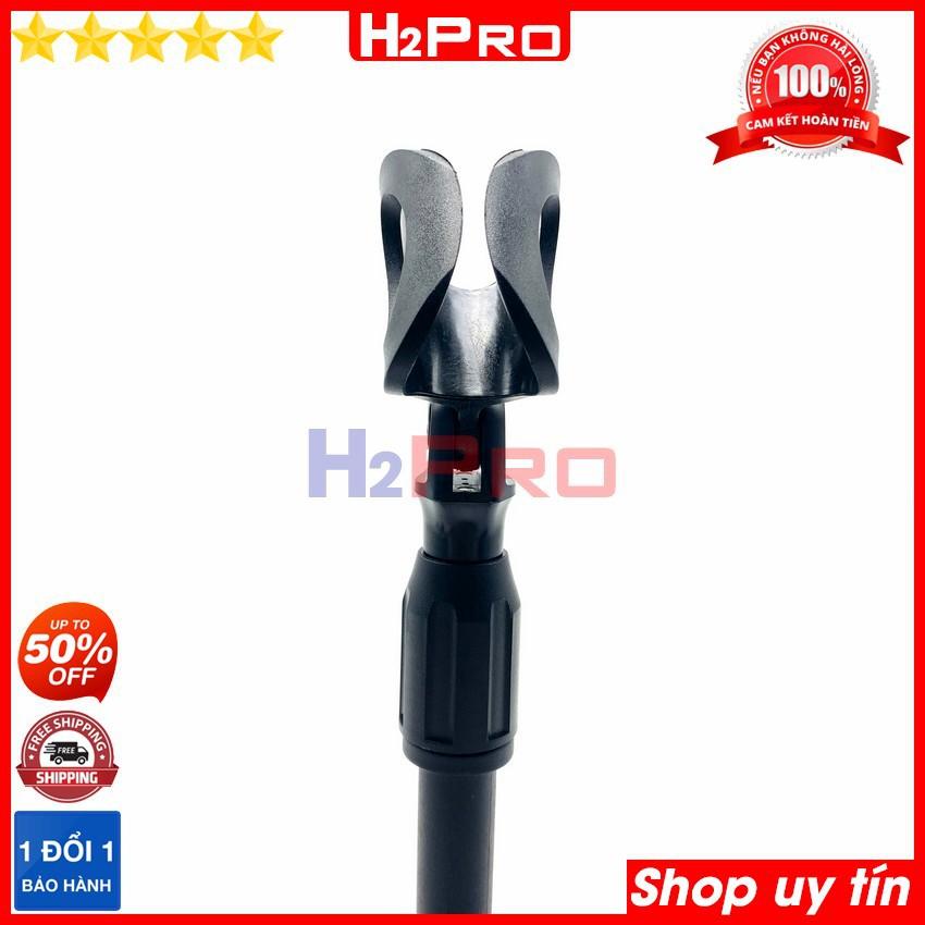 Chân micro đứng để bàn Microphone Stands H2Pro cao 35cm, chân gắn micro đứng để bàn cao cấp để đúc chắc chắn- hợp kim