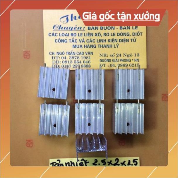 Nhôm tản nhiệt cho sò công xuất giá 10 chiếc [ShopUyTín]