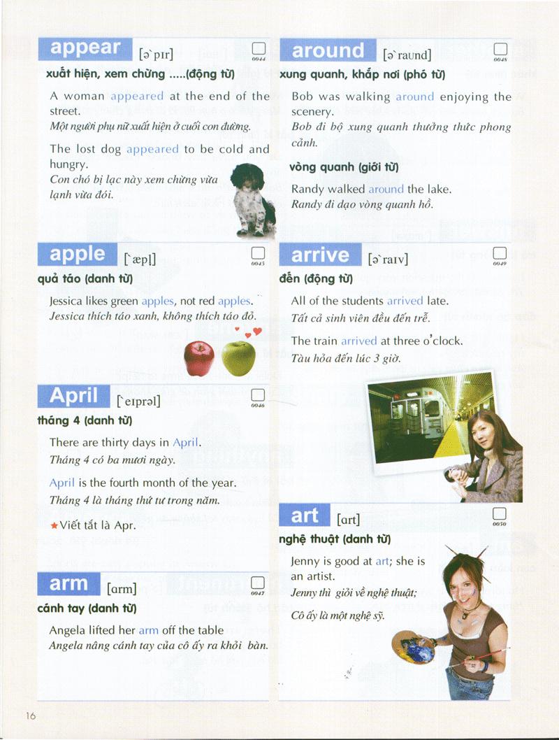 1200 Từ Tiếng Anh Thông Dụng (Kèm CD)