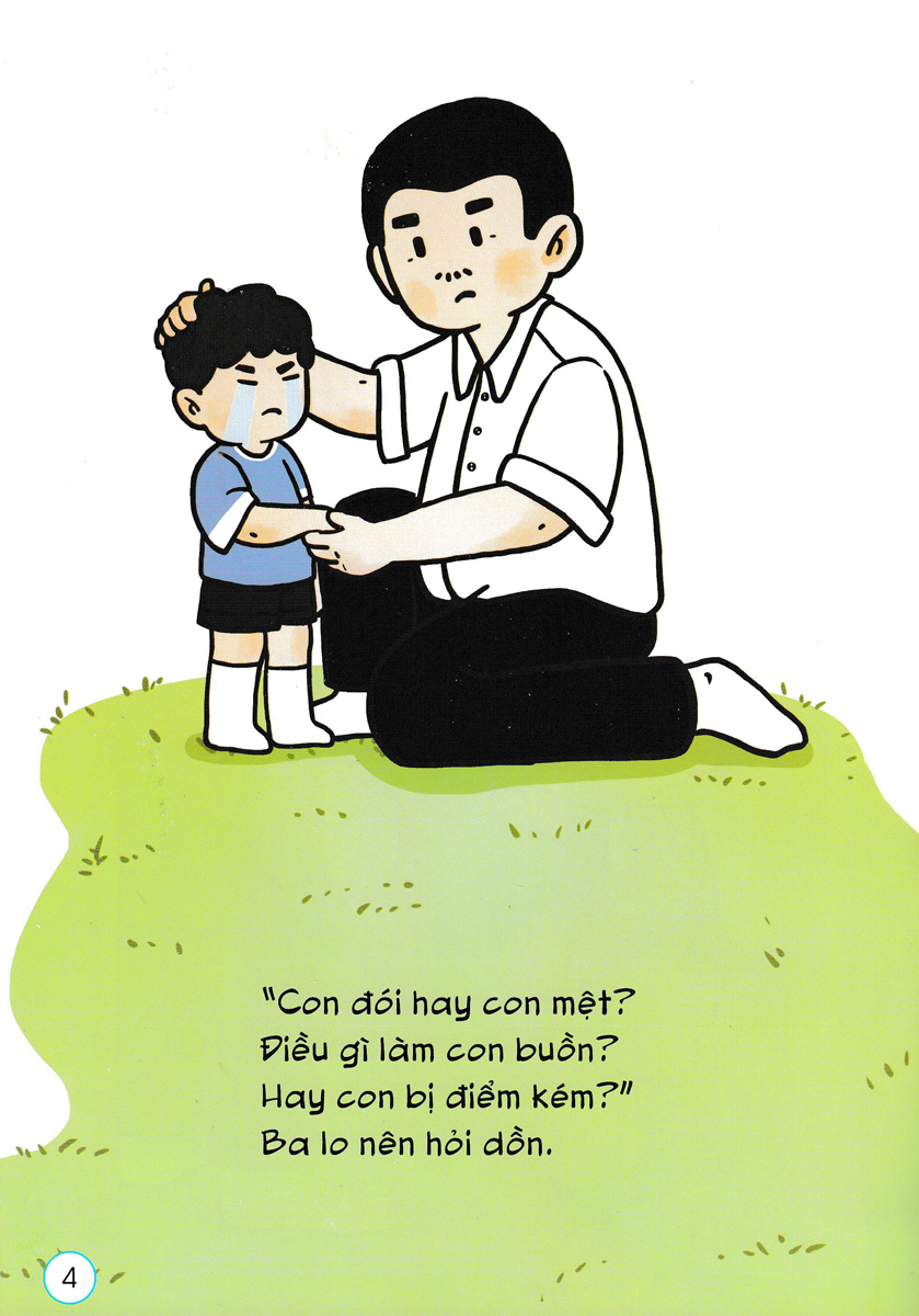 Cùng Bé Phát Triển Chỉ Số EQ - Chuyện Cha Con - Con Khóc Cũng Được Ba Nhỉ!_PNU