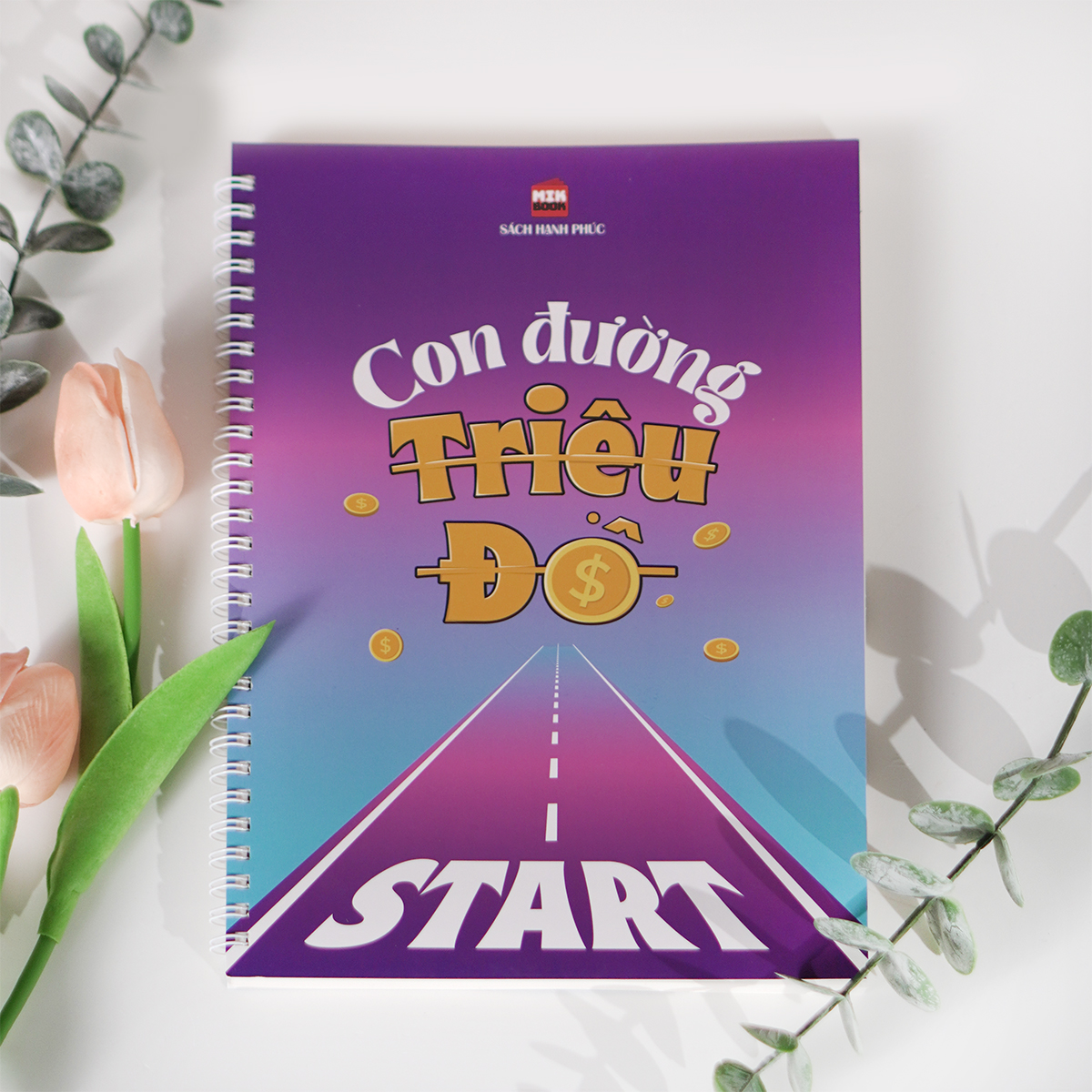 Sổ Con Đường Triệu Đô  giúp ghi chép thông minh