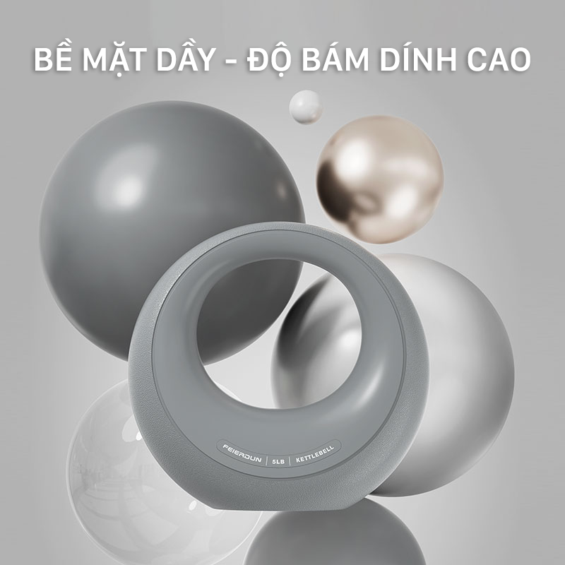 Tạ ấm, tạ chuông lấy cảm hứng từ mặt trăng FED-KB