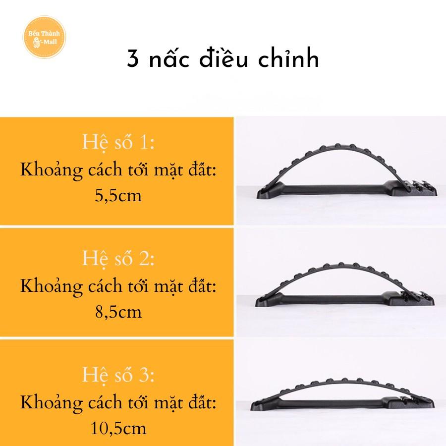 Khung nắn chỉnh cột sống, matxa và kéo giãn cột sống lưng, hỗ trợ điều trị thoát vị đĩa đệm