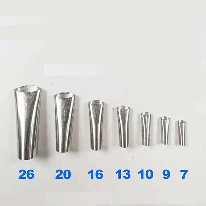 Bộ 7 đầu vòi đi bơm keo inox, chống mài mòn. Dùng để đi bắn keo silicone, keo bê tông