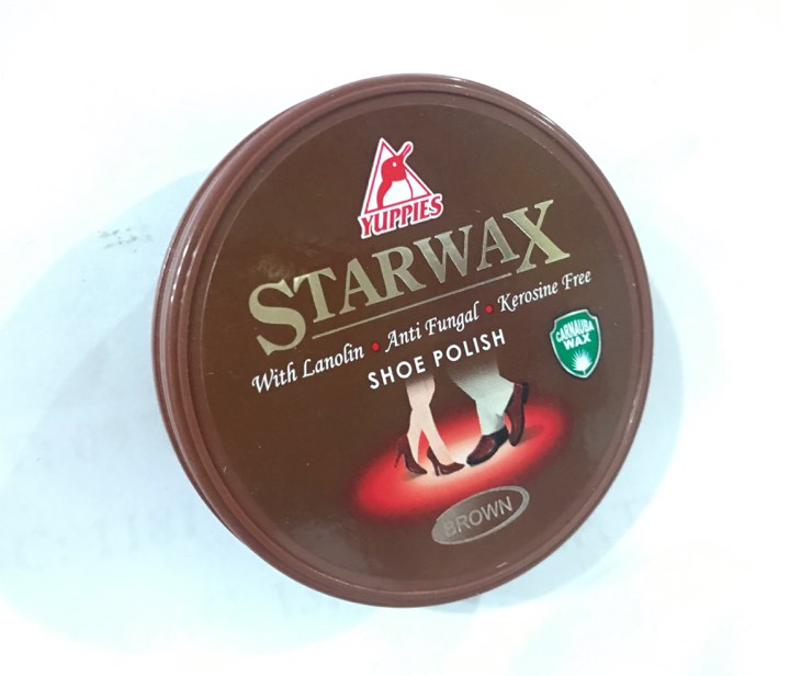 Xi đánh giày dạng sáp Star Wax Shoe, làm mềm, làm bóng, bảo vệ và gìn giữ da (48ml)-Nhập khẩu chính hãng Yuppies