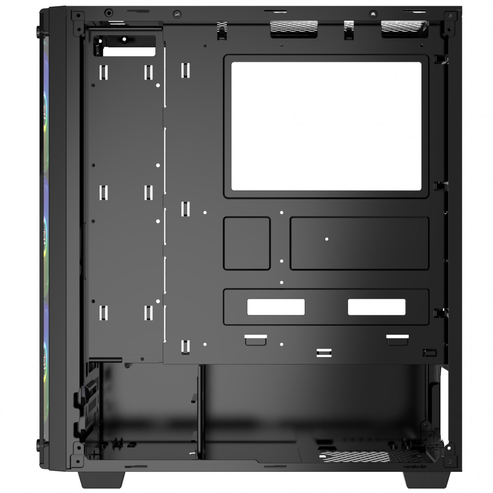 Vỏ Thùng Máy XIGMATEK ARTEMIS BLACK (EN43088) - GAMING ATX, 2 SIDE TEMPERED GLASS, NO FAN - Hàng chính hãng